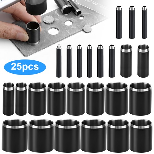 25x handmade leather hole - 25x,