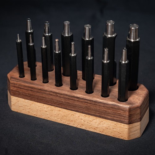 Leather craft hexagona punch - leather,