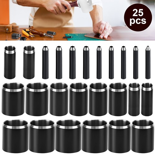 25pcs leather circle - leather, cutter