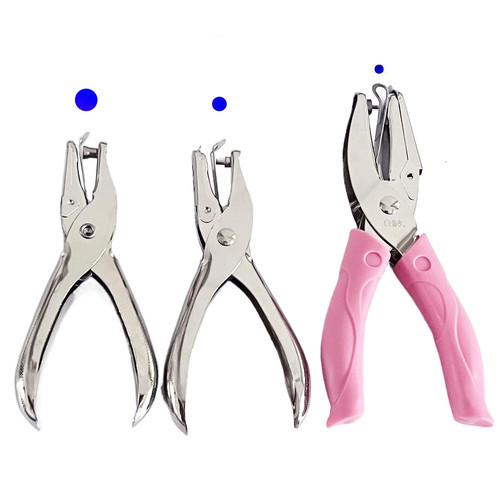 Piece mini hole punch set - punch,