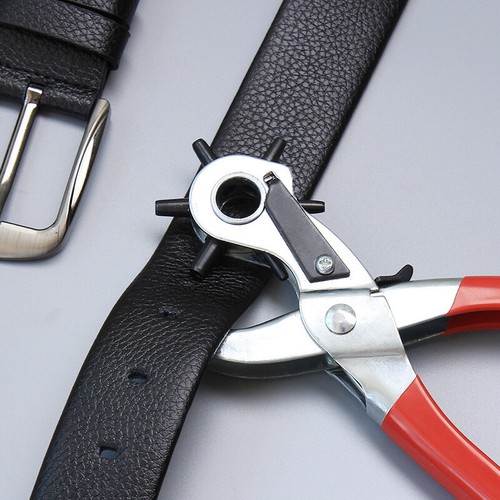 Leather hole punch belt tool - belt, 6