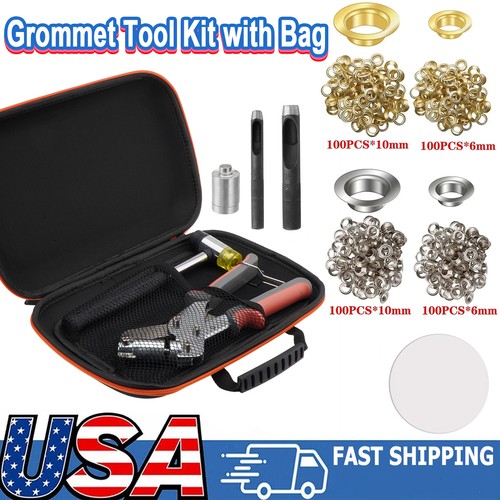 Grommet tool kit - kit,, handheld