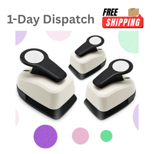 Circle punch set sizes in - punch, 1