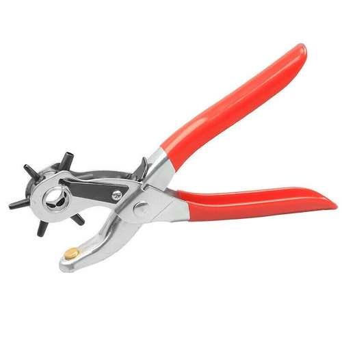 Leather hole punch hand - leather,