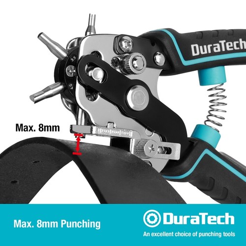 Duratech leather hole punch - leather,