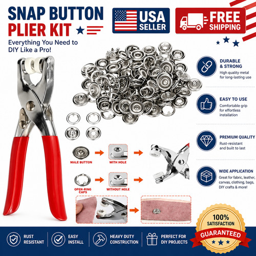 400pcs grommet pliers tool - 400pcs,