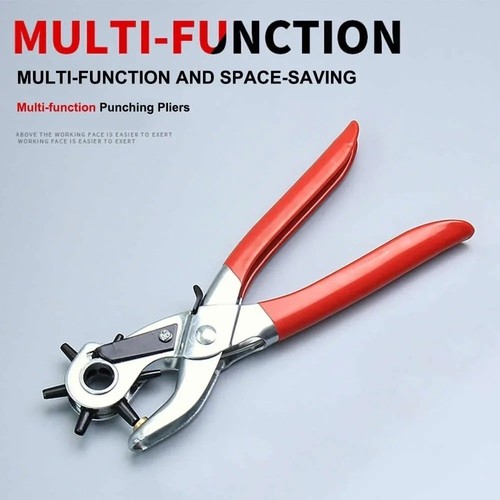Leather punch size rotating - punch,, 6-size